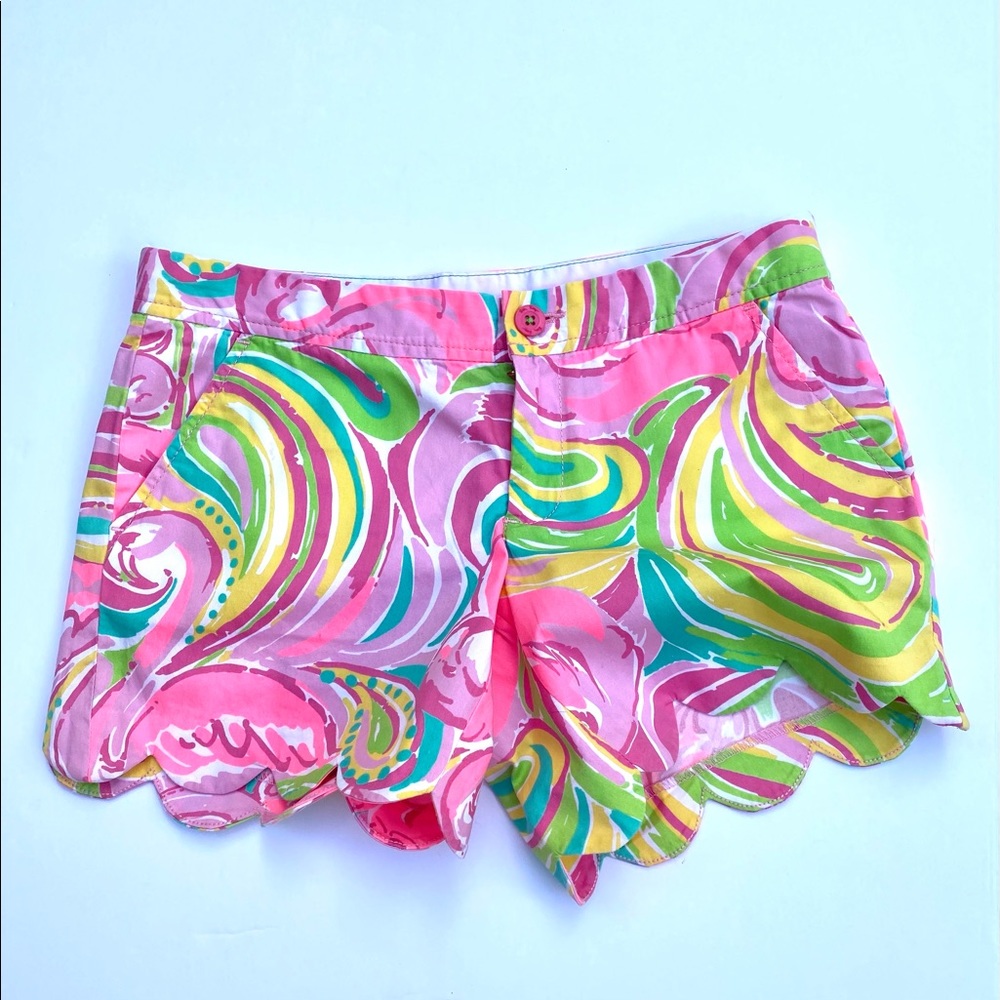 Lilly Pulitzer BUTTERCUP Shorts  Size 2